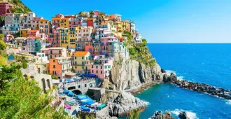 Italy Rome Pisa Venice - ทัวร์อิตาลี โรม ปิซา เวนิส นั่งรถไฟสู่หมู่บ้านชิงเกว แตร์เร และหมู่บ้านซานตาแมดดาเลนา