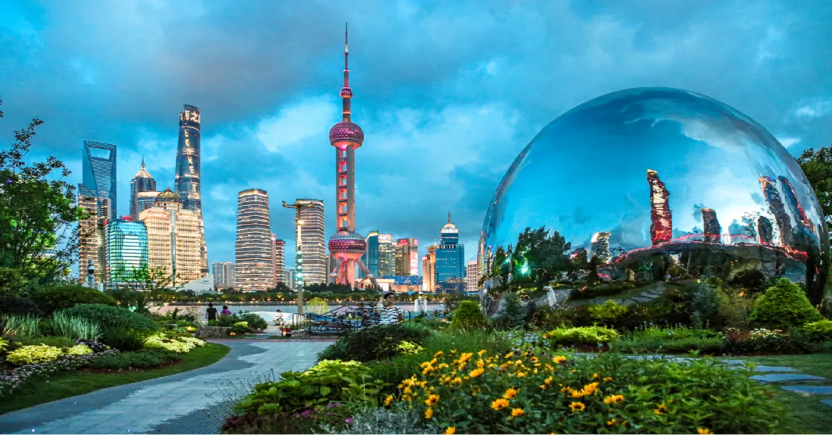 ทัวร์จีน เซี่ยงไฮ้ นอร์ธบันด์ กรีนแลนด์ อาคารต้นไม้พันต้น (ไม่ลงร้าน)