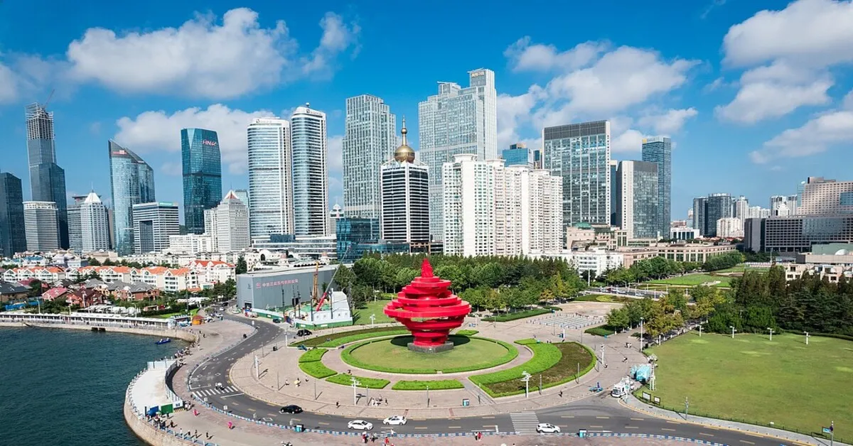 ทัวร์จีน ชิงเต่า หยานไถ เว่ยไห่ ท่าเรือชาวประมงไห่ชาง จัตุรัสเมย์โฟร์ธ ภูเขาเหลาซาน (ไม่ลงร้าน) 