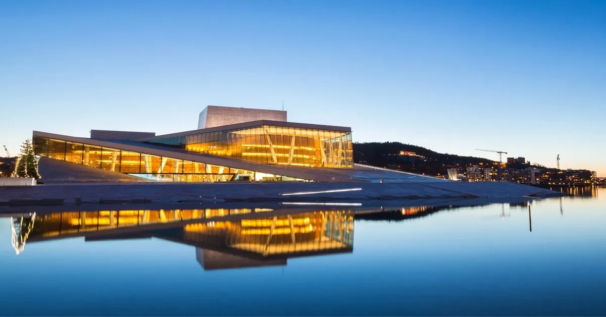  Euorpe Norway Oslo Bergen Oslo Opera House - ทัวร์ยุโรป นอร์เวย์ ออสโล เบอร์เกน โอเปร่าออสโล 