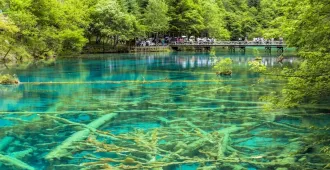 ทัวร์จีน เฉิงตู จิ่วจ้ายโกว อุทยานจิ่วจ้ายโกว หวงหลง นั่งรถไฟความเร็วสูง (ไม่ลงร้าน)