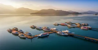 ทัวร์ไต้หวัน ไถจง ไทเป ล่องเรือสุริยันจันทรา บูราโนแห่งไต้หวัน (ลงร้าน)