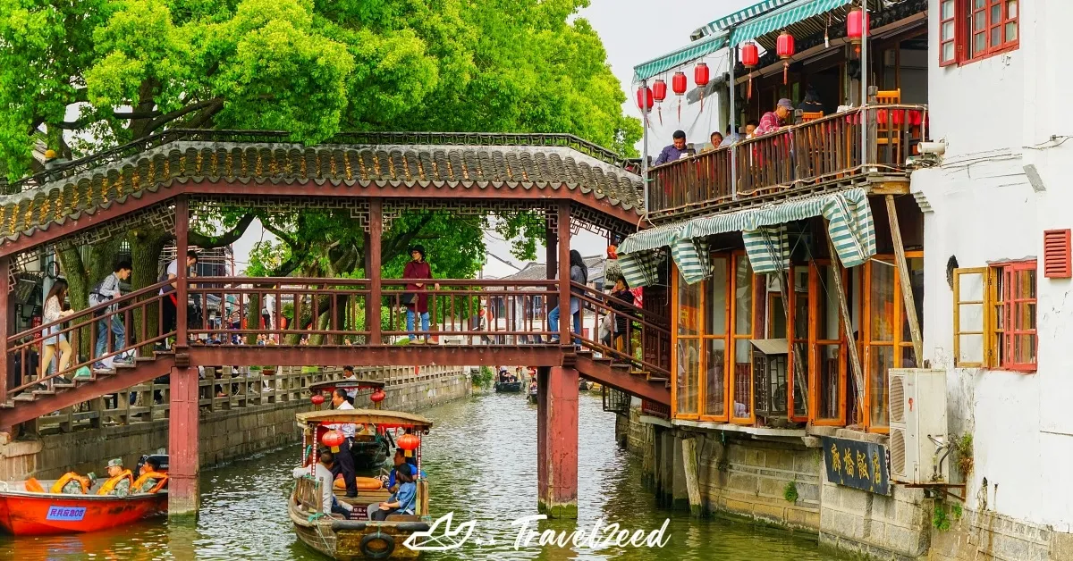 ทัวร์จีน เซี่ยงไฮ้ เมืองโบราณจูเจียเจียว วัดพระหยกขาว ถนนหนางจิง (ไม่ลงร้าน)