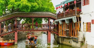 ทัวร์จีน เซี่ยงไฮ้ เมืองโบราณจูเจียเจียว วัดพระหยกขาว ถนนหนางจิง (ไม่ลงร้าน)