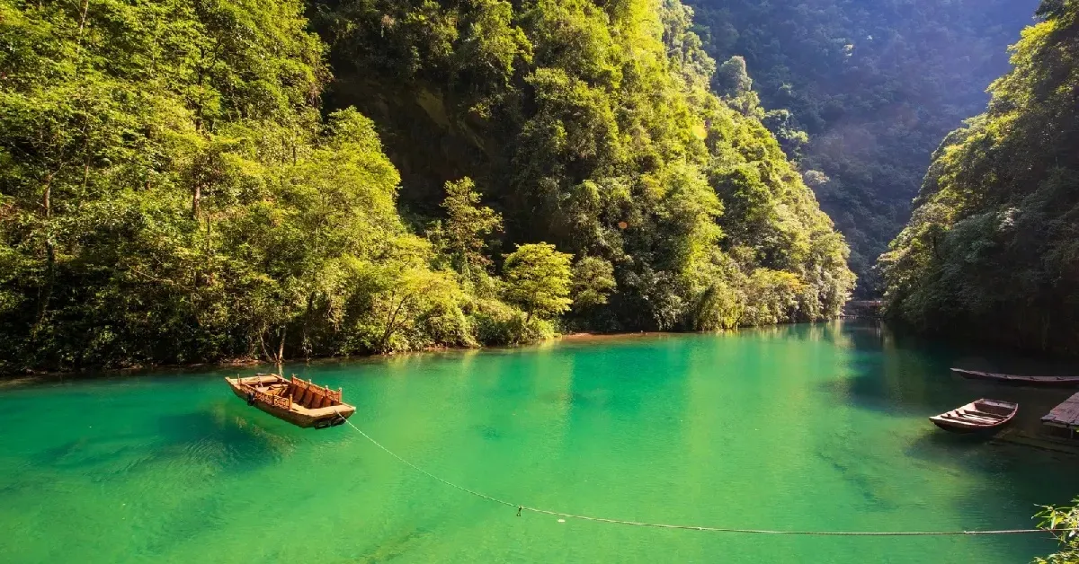 ทัวร์จีน เอินซือ ผิงซานแกรนด์แคนยอน อุทยานถ้ำเถิงหลง ภูเขาปลาคาร์ป