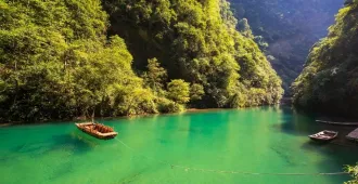 ทัวร์จีน เอินซือ ผิงซานแกรนด์แคนยอน อุทยานถ้ำเถิงหลง ภูเขาปลาคาร์ป