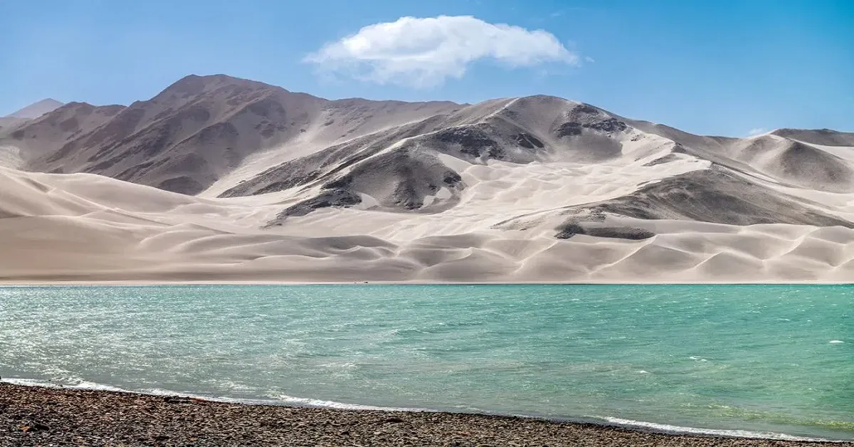 ทัวร์จีน ซินเจียงใต้   ซีหนิง คัชการ์ ทะเลสาบคาราคูล ทะเลสาบไป๋ซาหู