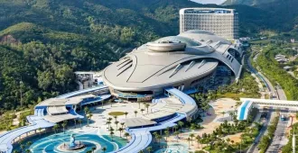 ทัวร์ฮ่องกง จูไห่ สวนสนุกฉางหลง นั่งกระเช้านองปิง วัดแชกงหมิว