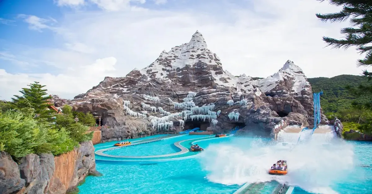 ทัวร์จีน กวางเจา จูไห่ สวนสนุกChimelongOceanKingdom วัดต้าฝอ ถนนฟู่หัวหลี่ โรงละครโอเปร่าหอยไข่มุก