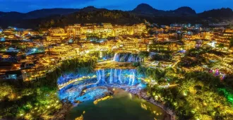 ทัวร์จีน หยีชาง จางเจียเจี้ย มหัศจรรย์ตึก 72 ชั้น หมู่บ้านโบราณซานเสีย เมืองโบราณฝูหรงเจิ้น