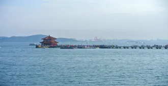 ทัวร์จีน ชิงเต่า ต้าเหลียน สะพานจ้านเฉียว โรงเบียร์ชิงเต่า หมู่บ้านประมงซาจื่อโข่ว คลองเวนิส