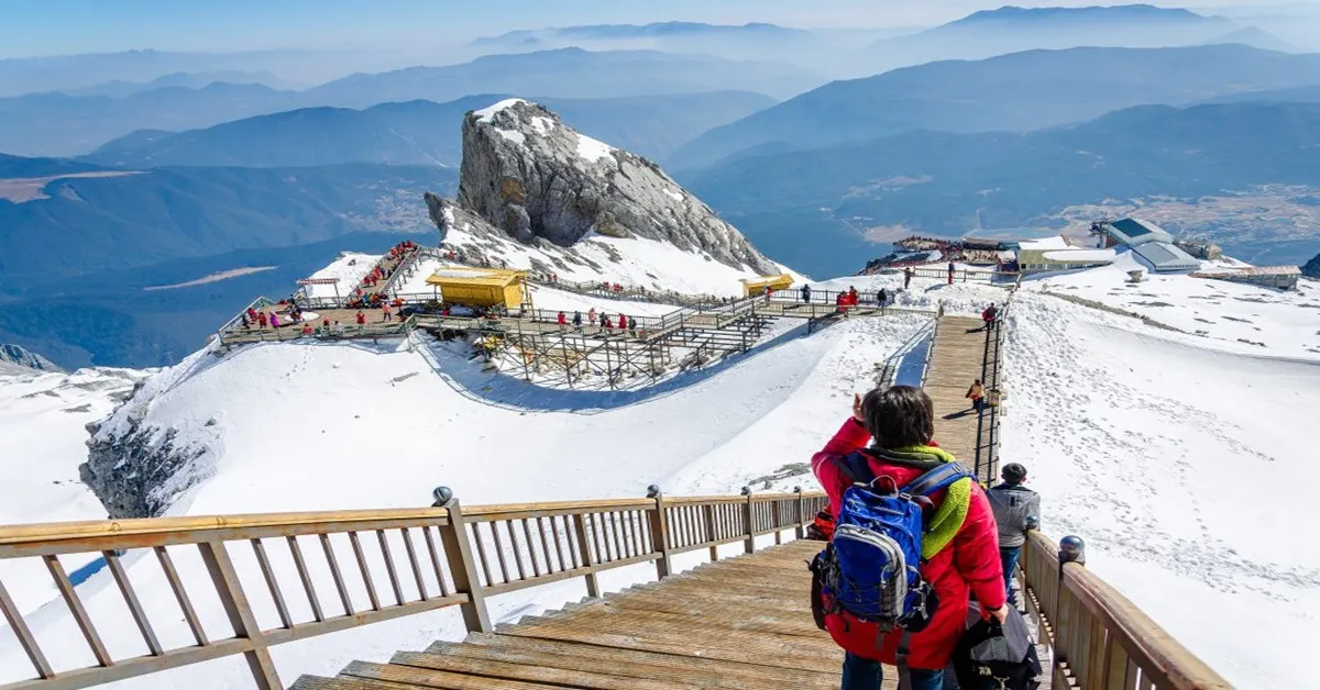 ทัวร์จีน ลี่เจียง ต้าหลี่ แชงกรีล่า ภูเขาหิมะมังกรหยก วัดลามะซงจ้านหลิน