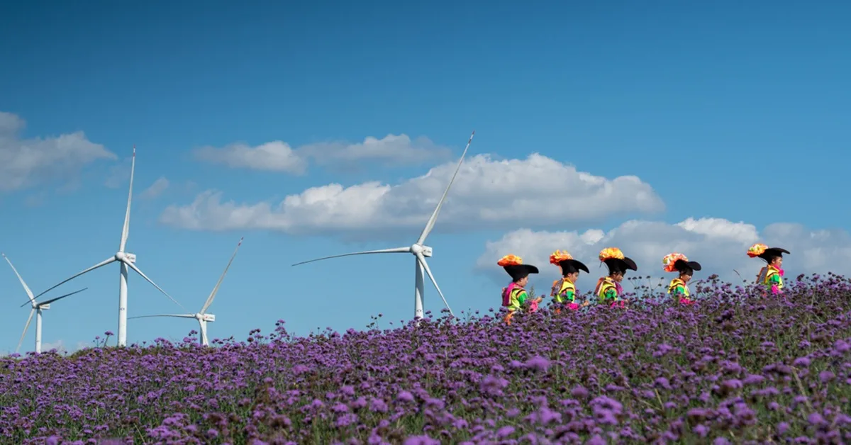 ทัวร์จีน หนานหนิง กุ้ยหยาง น้ำตกเต๋อเทียน หมู่บ้านแม้วซีเจียงพันหลงคา ทุ่งดอกลาเวนเดอร์กลางขุนเขา